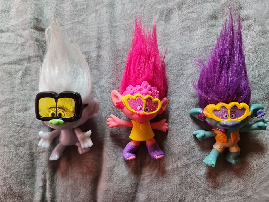 Figurki z filmu Trolle