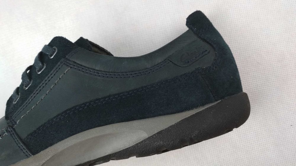 CLARKS Randle Walk Półbuty Buty Codzienne Skórzane Roz. 44
