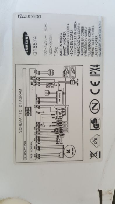 Pralka Samsung Q1657 ATGW/XEE