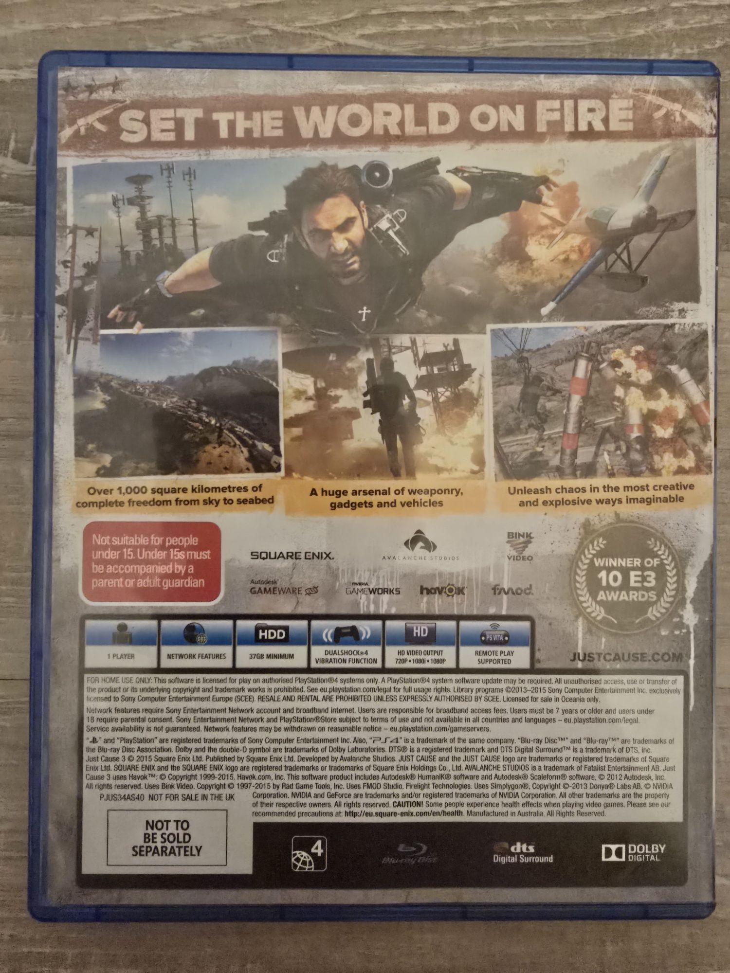 Gra Just Cause 3 PS4/PS5