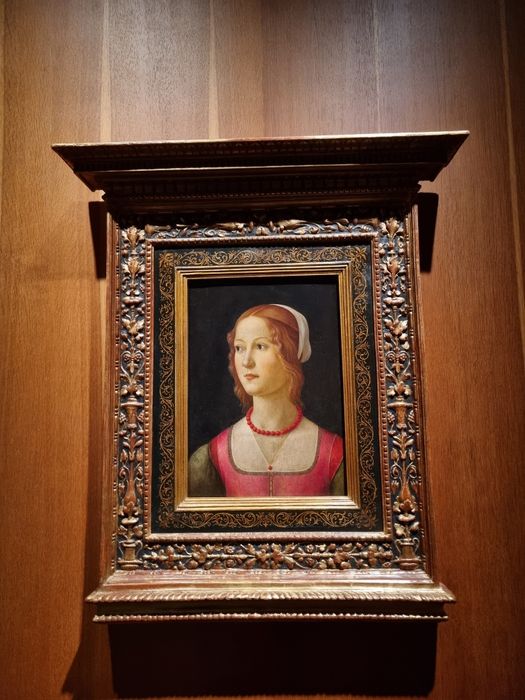 Poster Gulbenkian "Retrato de uma Jovem" Domenico Ghirlandaio