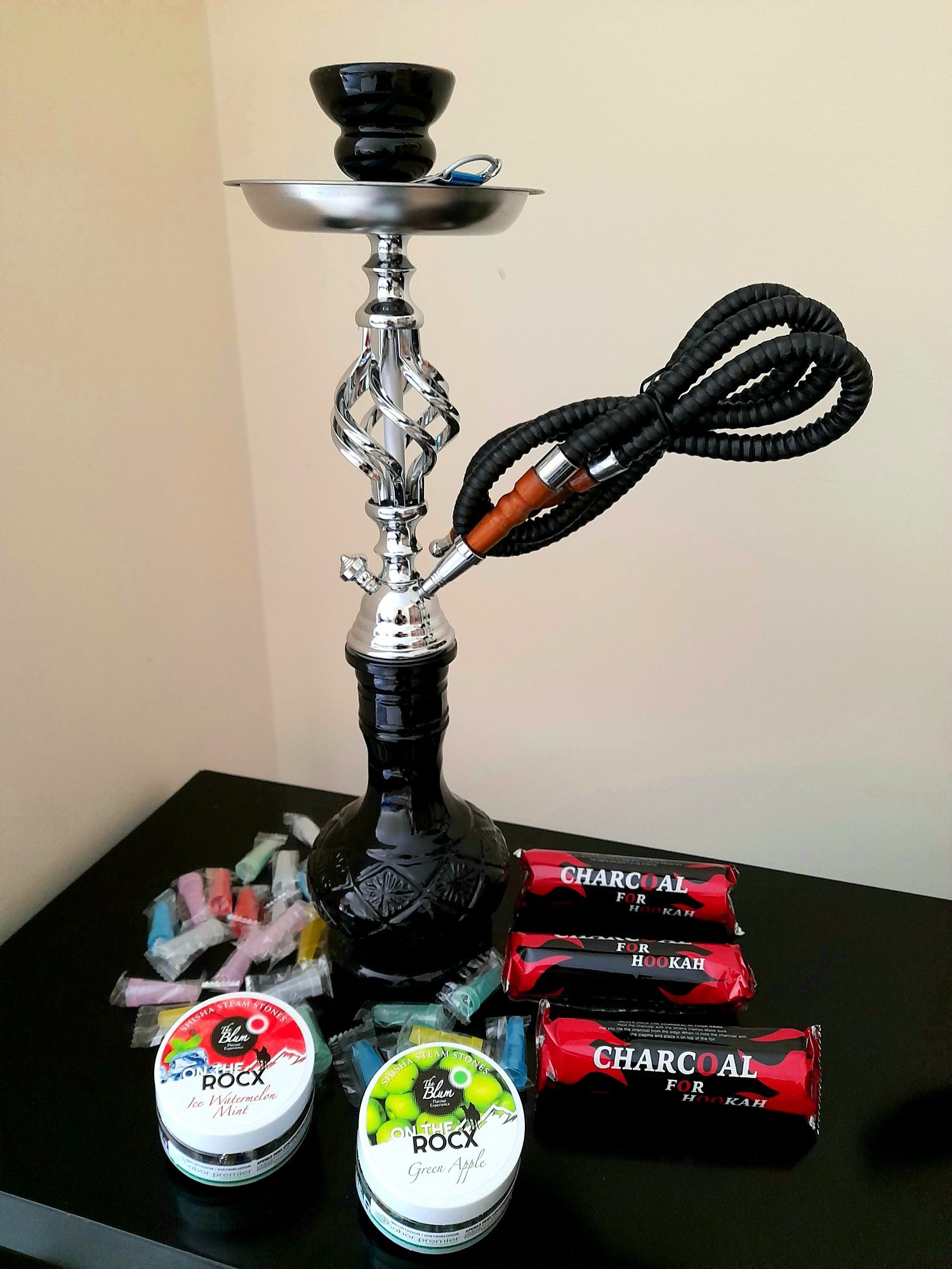 Shisha 45cm nova (com opção Pack)