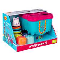 Zamek króliczka Piramida Sorter 58 cm Smily Play