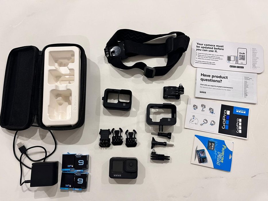 Gopro9 +dodatkowe akcesoria