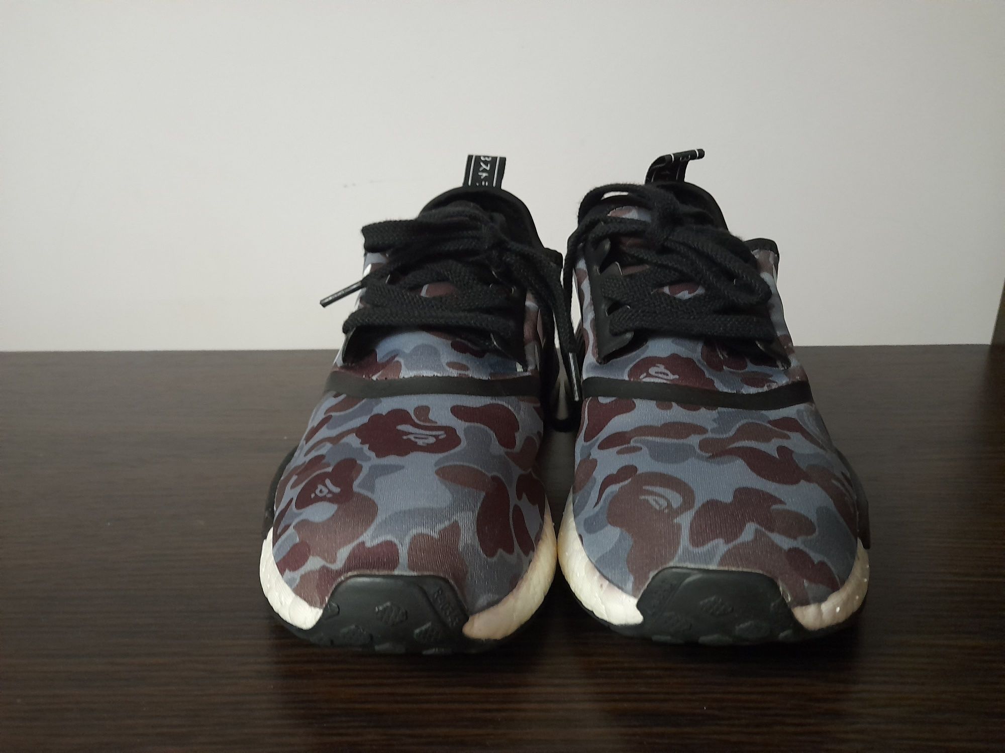 Оригинал кроссовки ADIDAS BAPE NMD_R1 унисекс 40 2/3( 25,5 см )