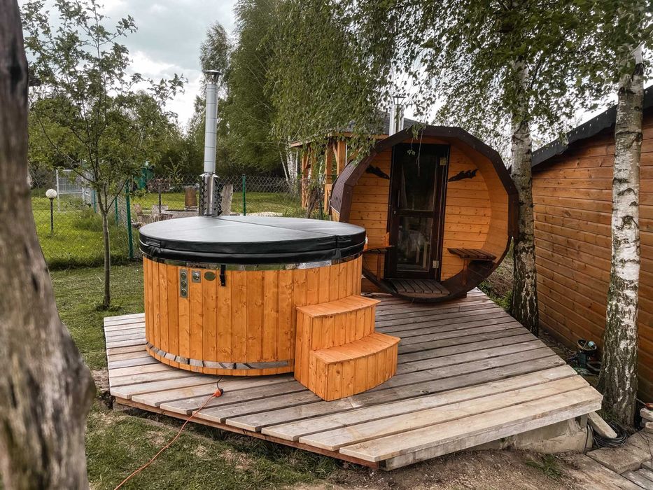 Termo BALIA OGRODOWA z hydromasażem! Wszystko w cenie!