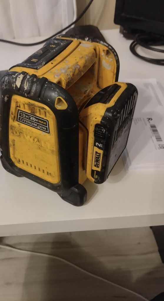 DeWalt głośnik bluetooth z bateria