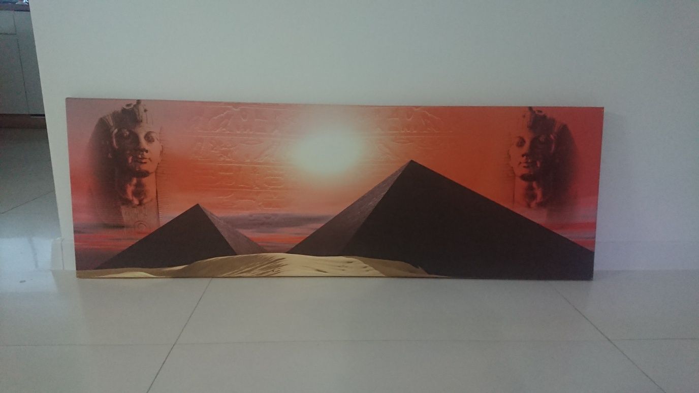 Obraz piramidy 120x40