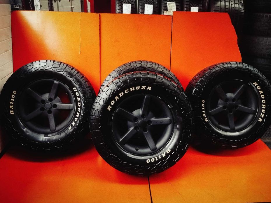 KOŁA terenowe 17” 33x12,5-17 alu 5x114,3 17”