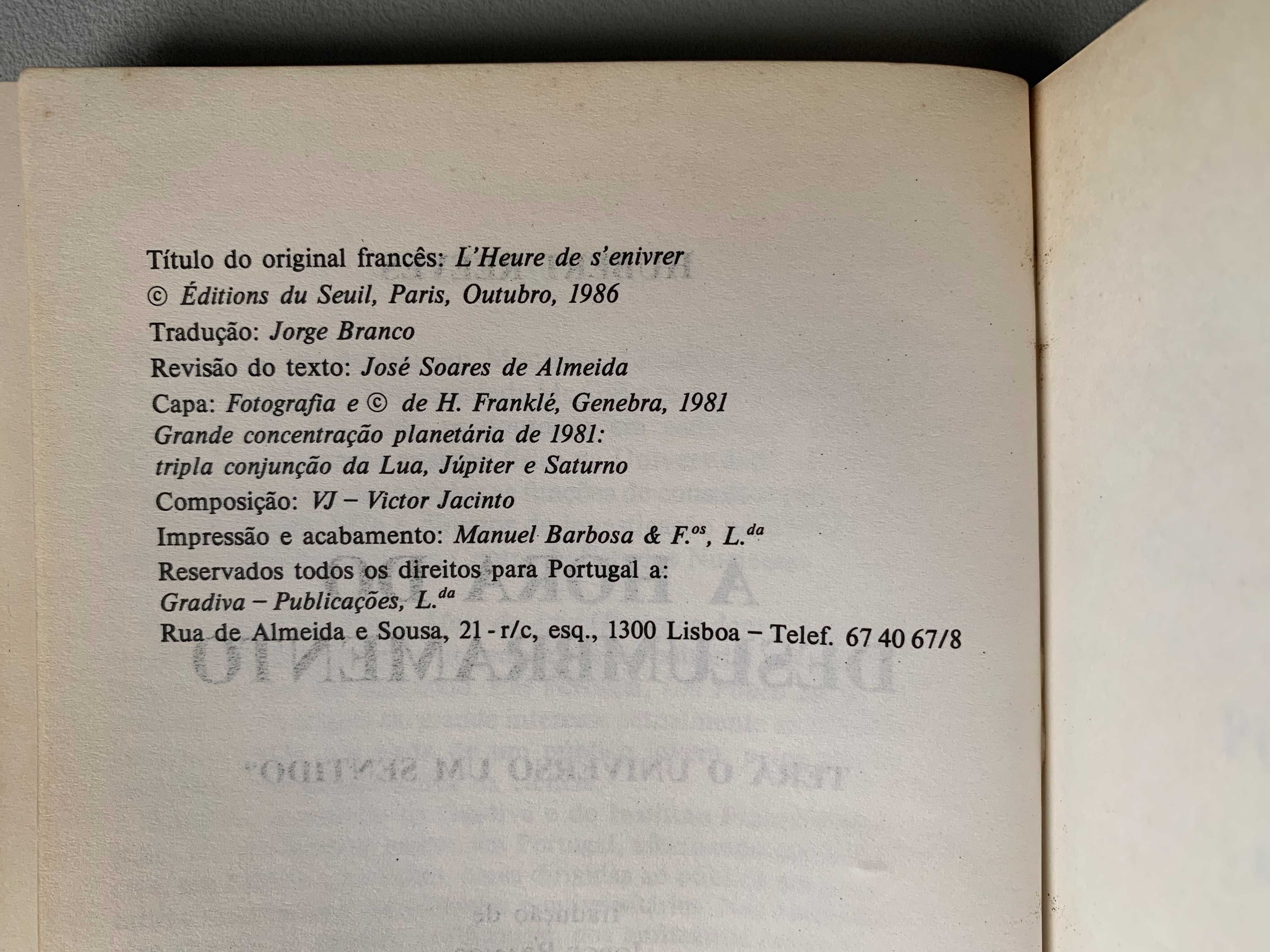 A Hora do Deslumbramento, de Hubert Reeves