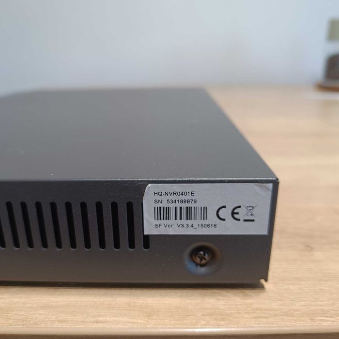 Rejestrator IP HQ-NVR0401E-A 4-kanałowy
