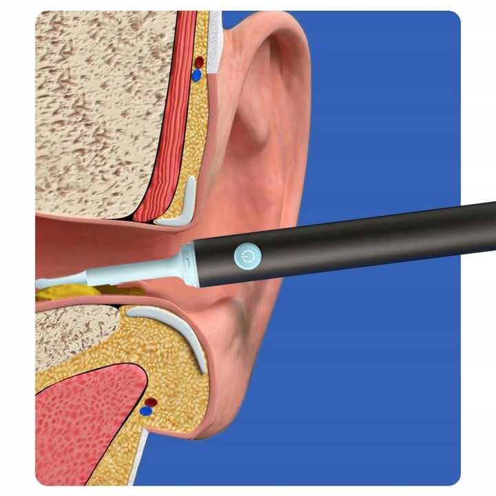 Endoskop do czyszczenia uszu Kamera dla dorosłych