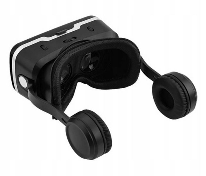 Gogle  VR Okulary 3D Virtual Reality na Telefon z Słuchawkami SHINECON