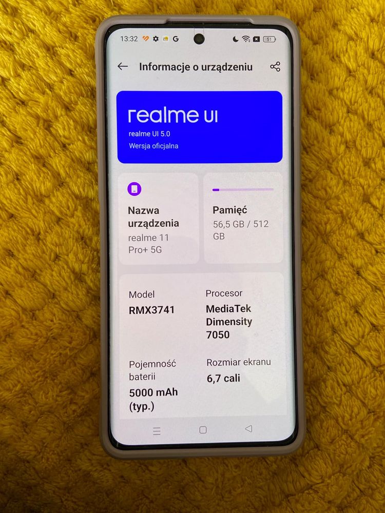 Realme 11 Pro+ 512 GB