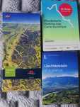 Mapki turystyczne Schwarzwaldu i księstwa Lichtenstein
