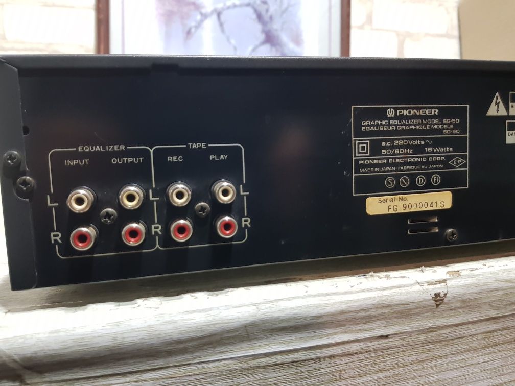 Еквалайзер PIONEER SG-50, спектр 10 смуг, б/у з Німеччини