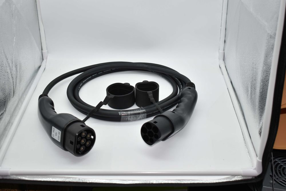 Cabo de Carregamento 11Kw 16A Tipo 2 EV – veículo elétrico publico EV