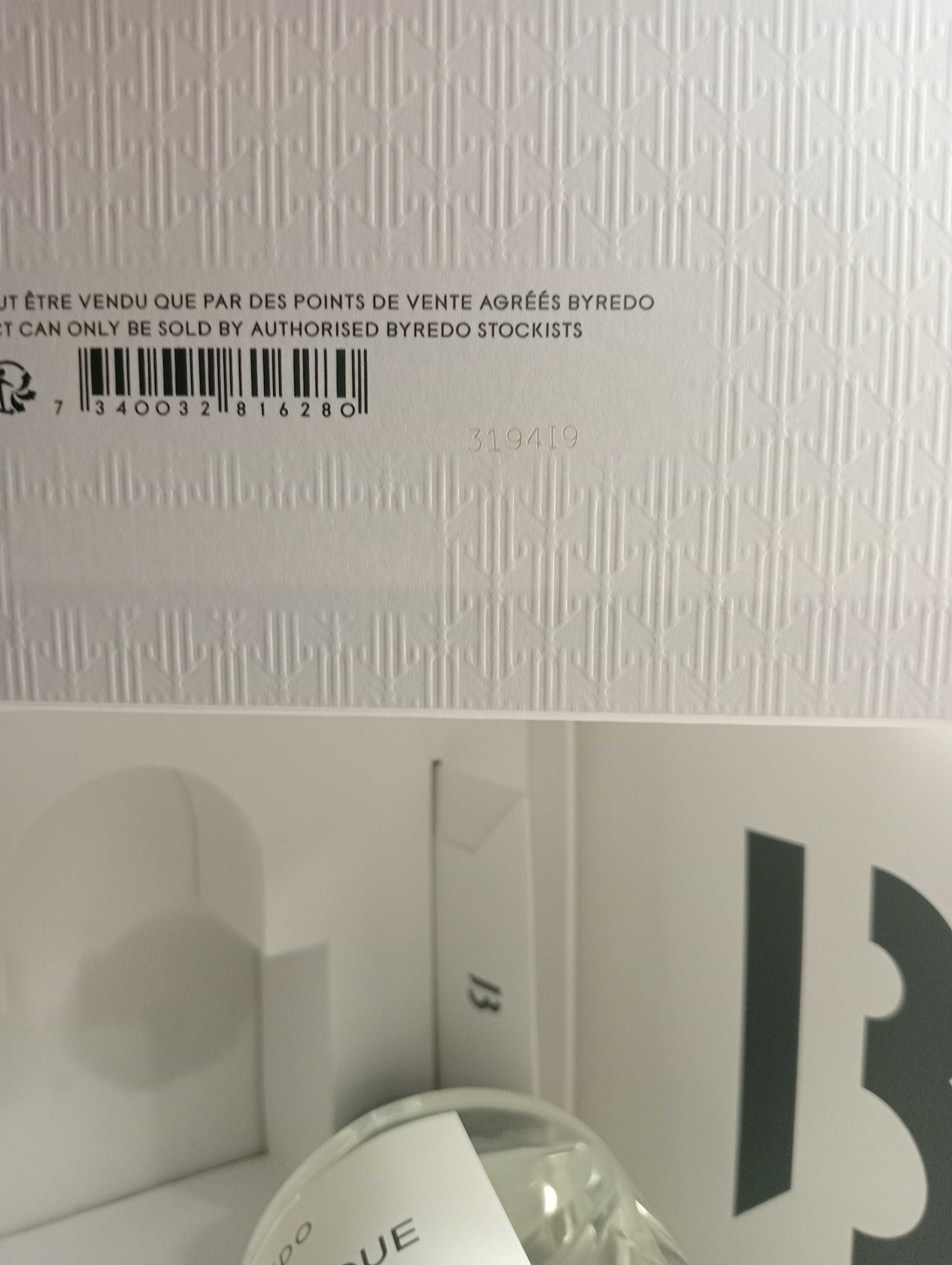 Byredo Parfums Bibliotheque 100 мл оригінал