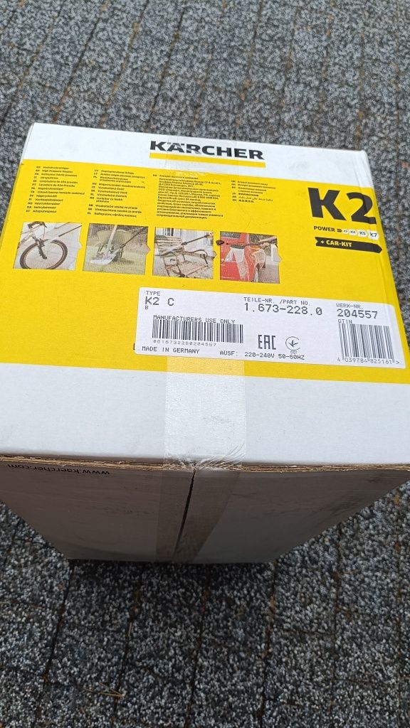 Myjka Karcher K2 1.673-228.0 nowa