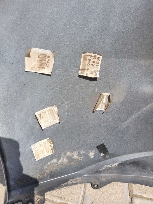 Задній бампер Мазда 3 седан 2017року