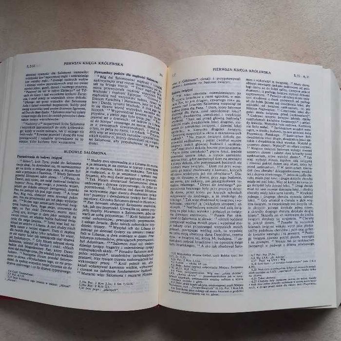Pismo Święte Biblia Tysiąclecia III wydanie 1990 duży i grubszy format
