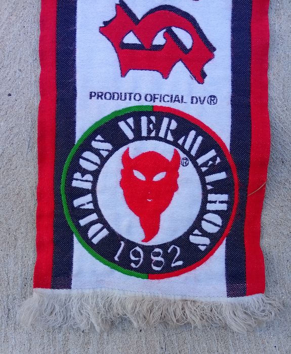 Cachecol da claque Diabos Vermelhos