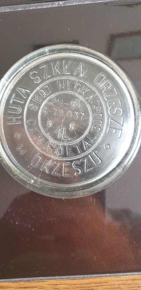 Przykrywka do słoika, wecka czasy prl-u  Huta Orzesze