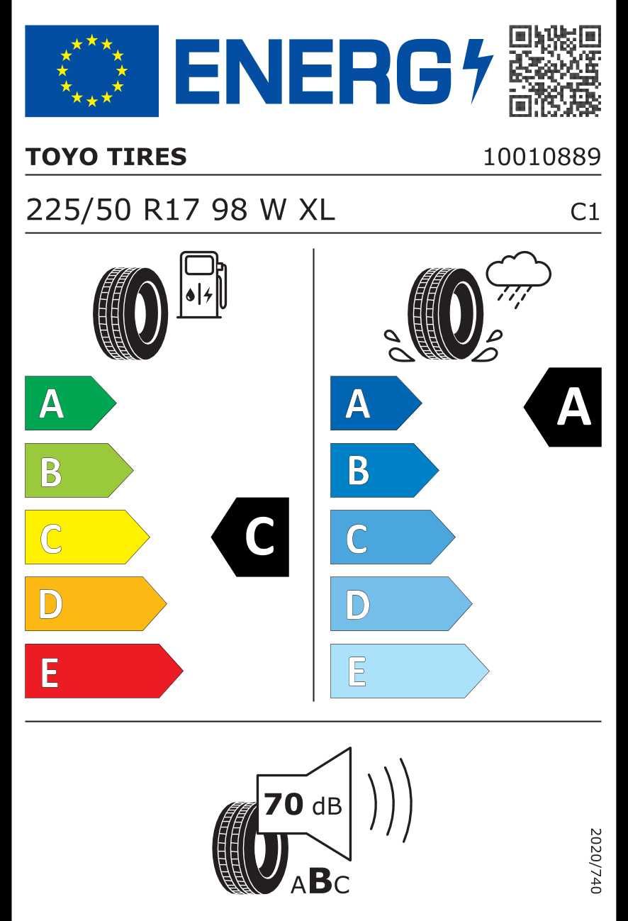 Автошини, шини літні Toyo Proxes Comfort 225/50 R17 98W XL
