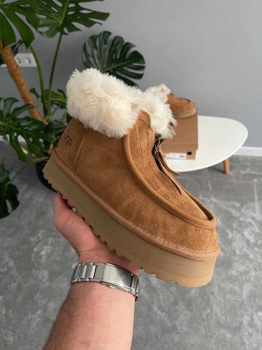 Чоботи UGG Funkette Chestnut Platform