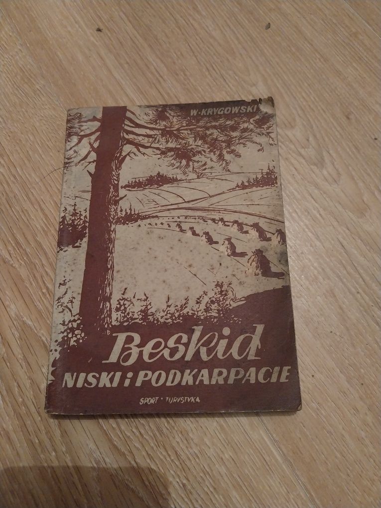 Stara książka Beskid z czasów prl-u