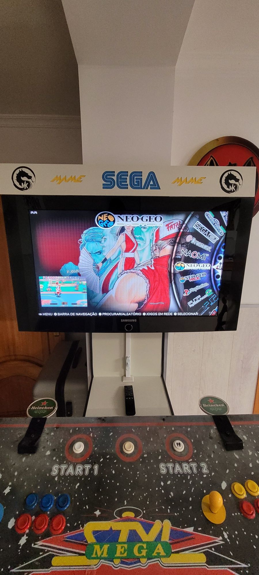 Arcade/Feliperama/Retro/Máquina de Jogos