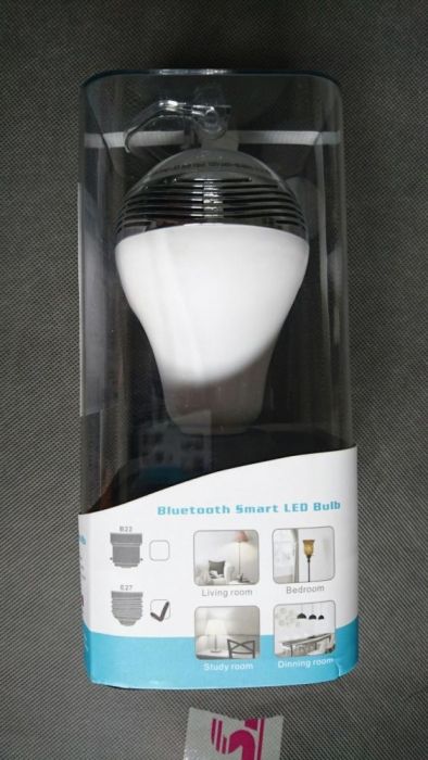 Omega - żarówka Led, Bluetooth z głośnikiem