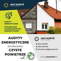 Audyty energetyczne, świadectwa energetyczne