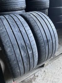 265.45.18 Dunlop 2шт лето БУ склад шины резина из Европы 45 R18