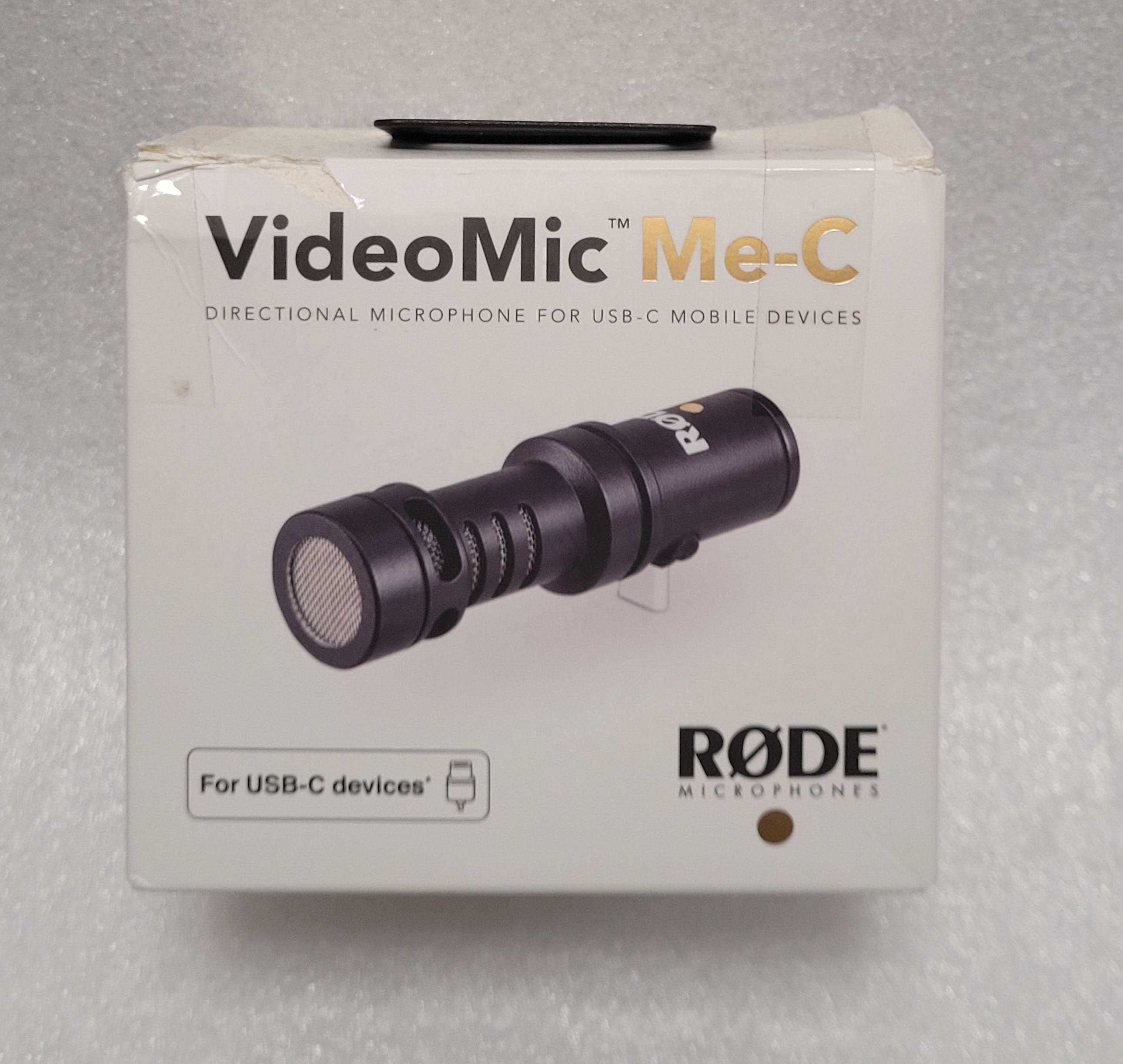 Mikrofon RODE VideoMic ME-C - Mikrofon do smartfonów USB-C Pudełko