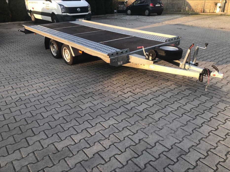 Wynajem Autolawet Wypożyczalnia lawet przyczep Poznań DMC 3500kg 3osie