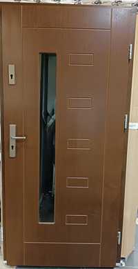 Drzwi drewniane wejściowe