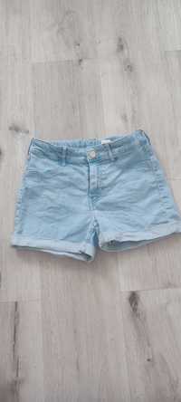 Krótkie spodenki jeans dla dziewczynki 134 H&M
