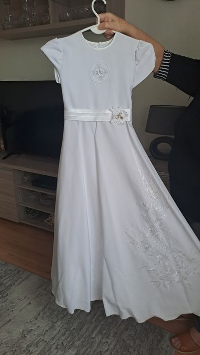 Sukienka kominijna plus wianek