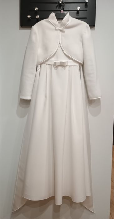 Suknia alba komunijna  z dodatkami