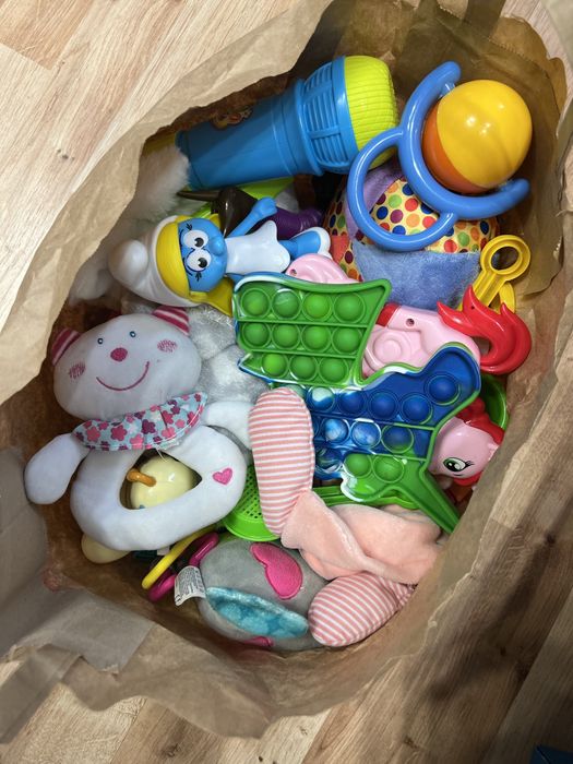 Okazja! Paka Zabawek grzechotki 5 sztuk