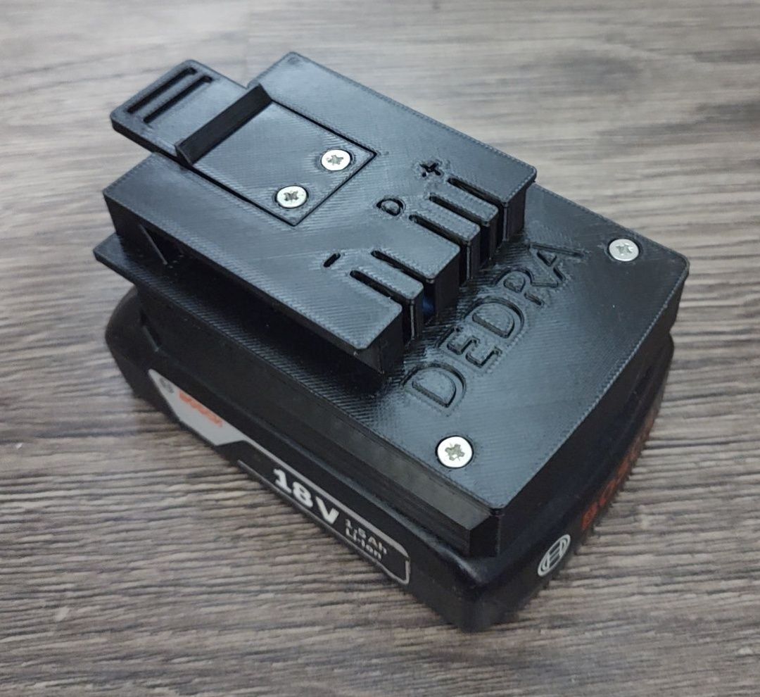 Adapter Dedra SAS+ALL na baterie Bosch Pro Core GBA, GSR