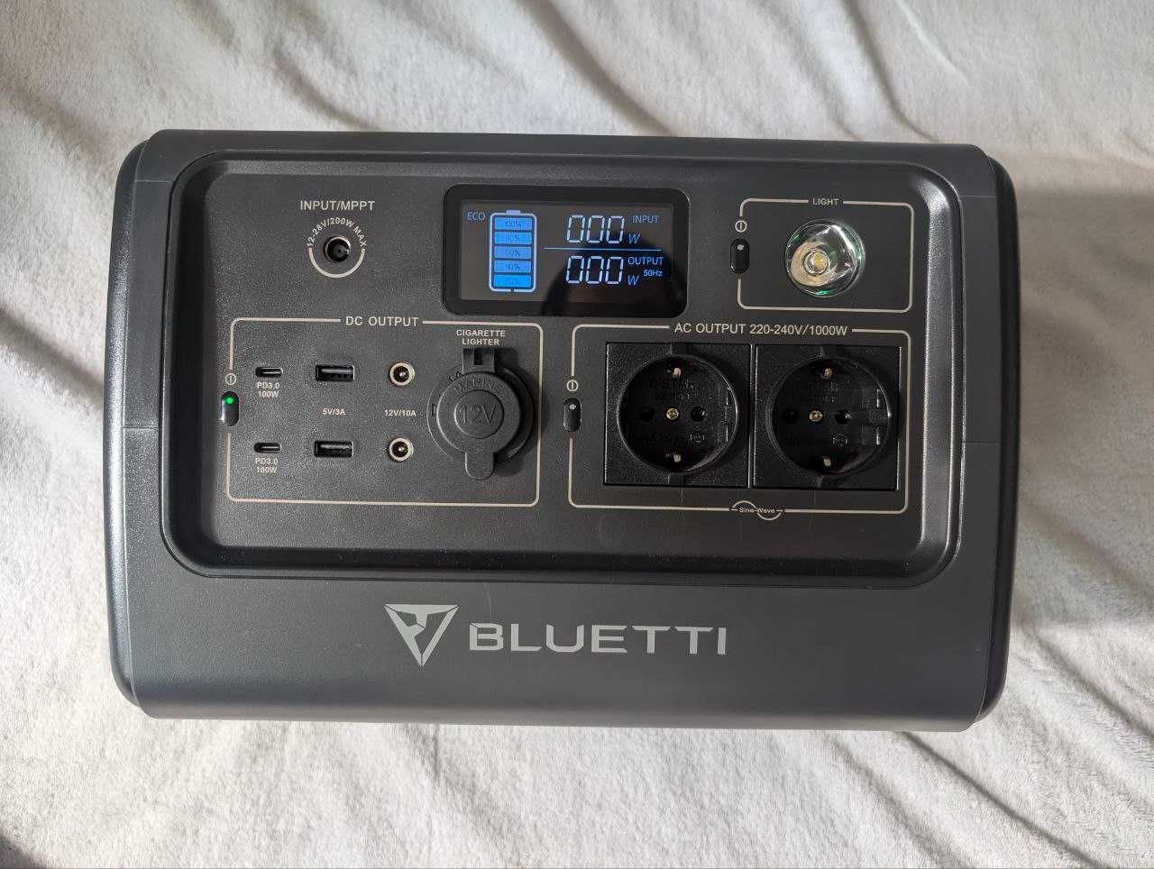 BLUETTI EB70 1000w використовувались для роботи ноутбука три місяця тр