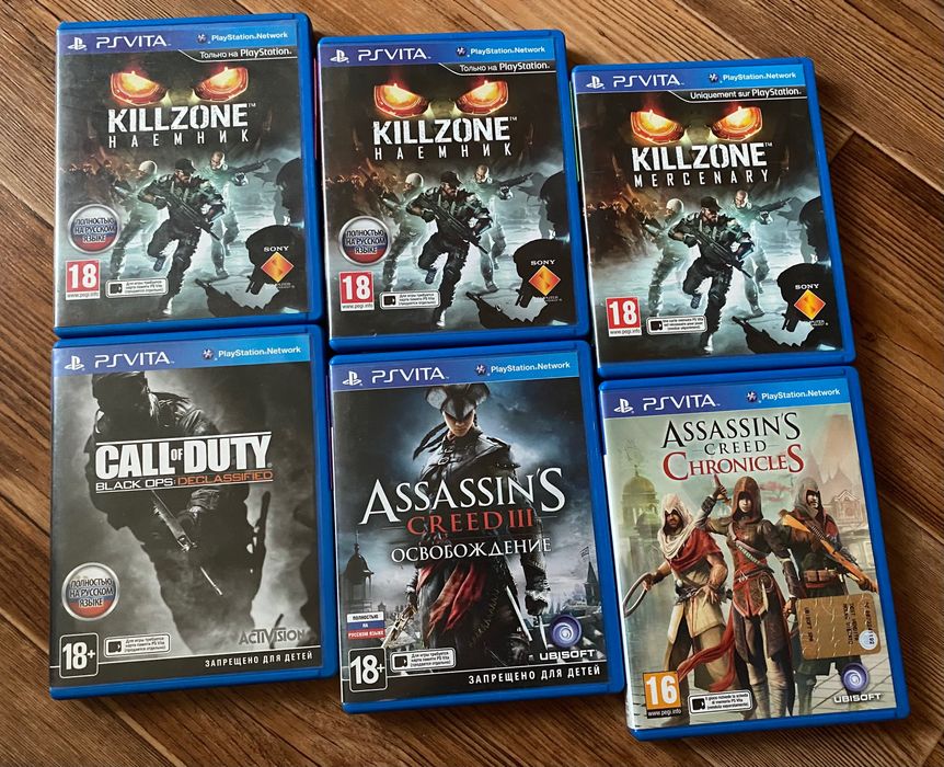 Sony PS Vita: Killzone, Mortal Kombat, Spider-Man, Gravity Rush, GoW