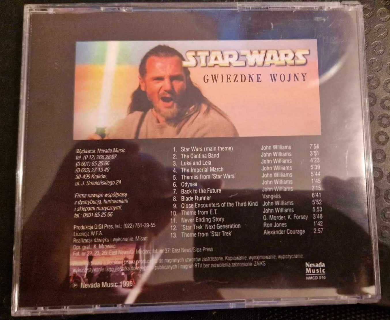 Star Wars Gwiezdne wojny. Soundtrack.OST CD