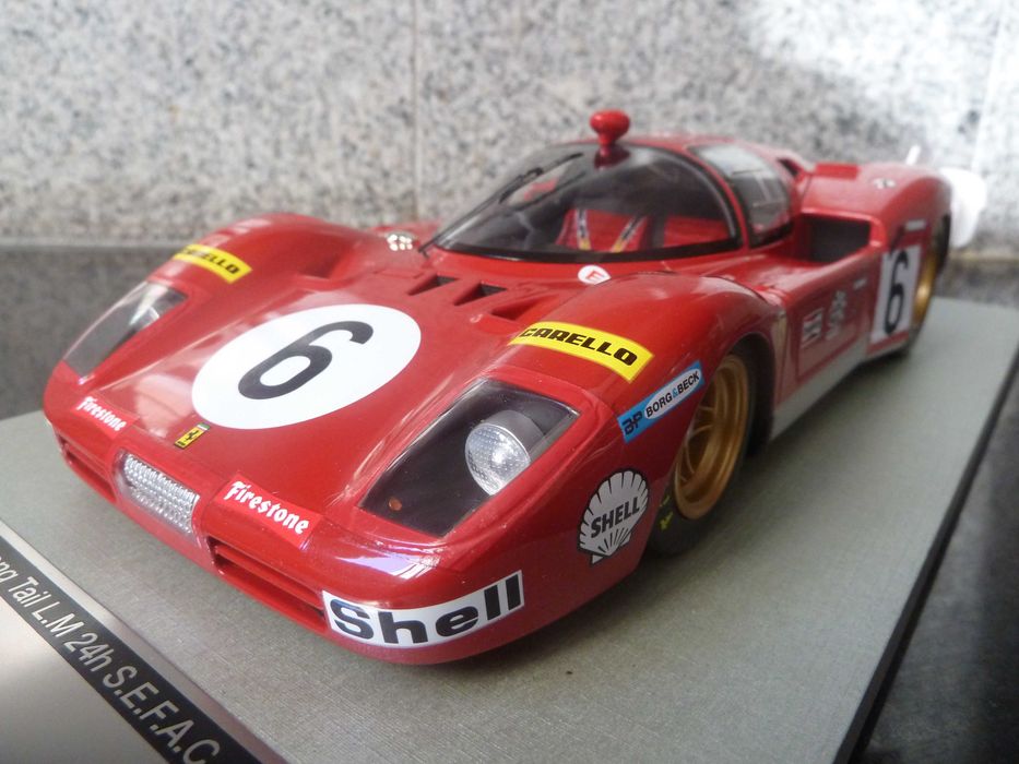 1:18 Tecnomodel, Ferrari 512S, Giunti, Le Mans 1970 AutoArt Minichamps