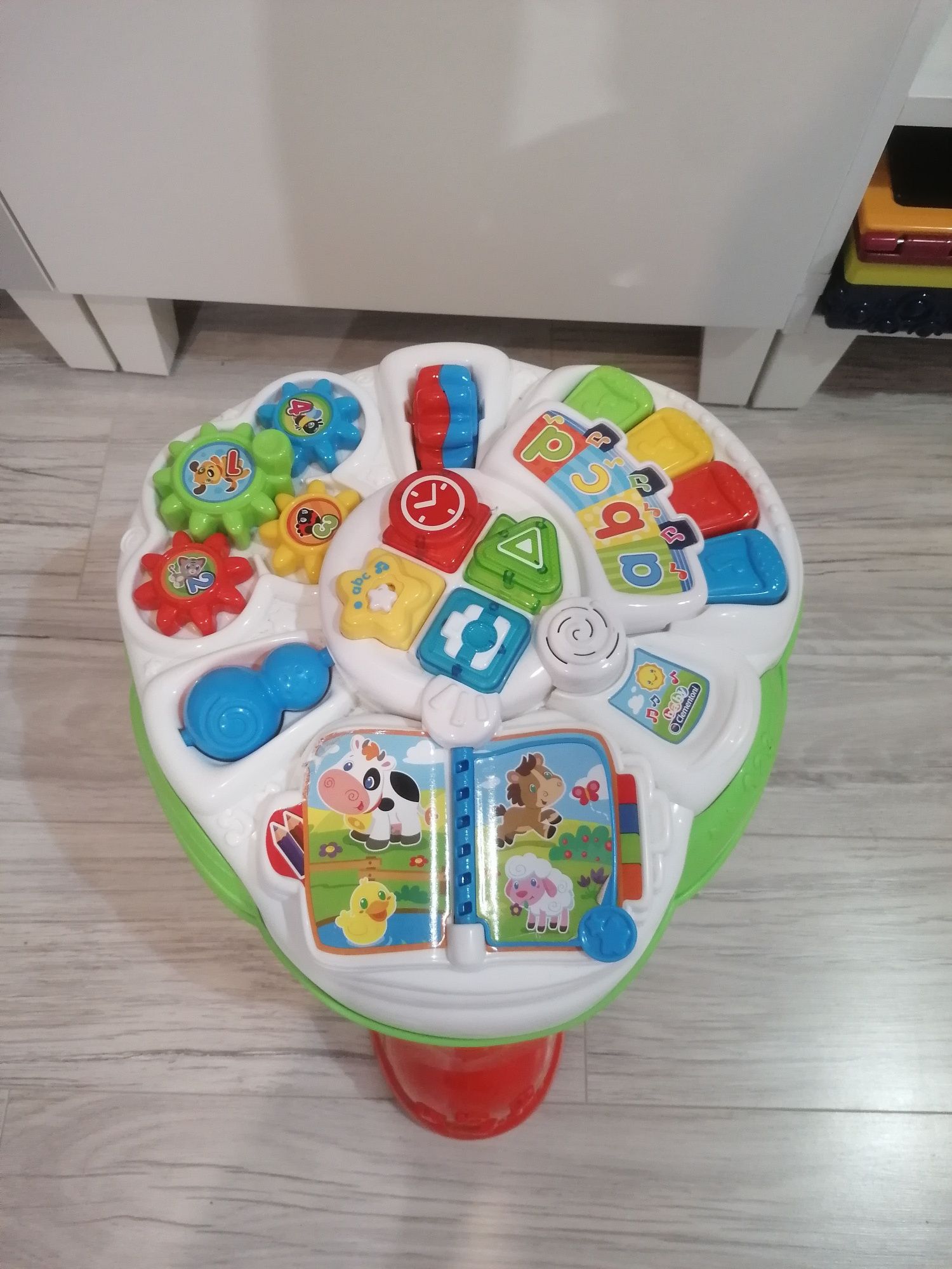 CLEMENTONI BABY Interaktywny edukacyjny stolik