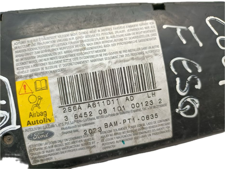 Airbag banco esquerdo FORD Fiesta V (JH_, JD_)