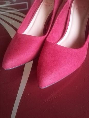 Czerwone szpilki  czółenka Jenny Fairy  rozmiar 38 buty