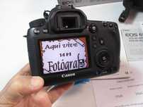 Canon 6D Full-Frame com Punho só 17 mil disparos na caixa Original